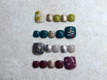 Foot Nail☆選べる親指アート♪