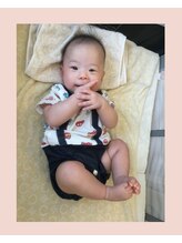 きょうわ整体院/施術中のお子さまの様子