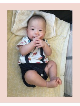 きょうわ整体院/施術中のお子さまの様子