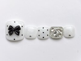 ドットリボンフット¥9500