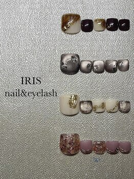 アイリス ネイルアンドアイラッシュ(IRIS nail&eyelash)/フット★定額￥11500コース