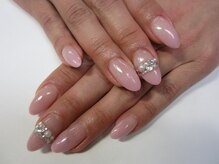 ネイルサロン グレイス(Grace)/【スカルプ】シアーピンクグラデ