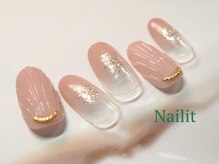 ネイリット 銀座(Nailit)/クリア貝殻NAIL¥10300【¥11330】