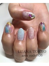 ルアナトウキョウ エリアコード 808(LUANA TOKYO area code 808)/ふんわりパステルニュアンス