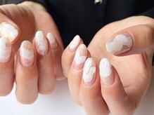 アイネイルズ 梅田店(I nails)/ミラーベースインクアート¥9700