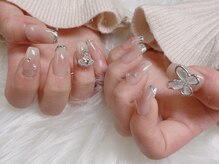 トイロ 西院店(TOIRO)/チーク×ガラスフレンチ