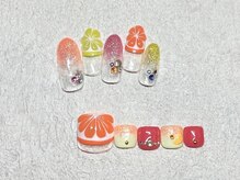 プルメリア(PLUMERIA)/サマーネイル