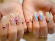 エニーアイラッシュアンドネイル 佐賀店(ANY Eyelash&Nail)の雰囲気（1階がネイル、2階がアイラッシュブースとなっております♪）