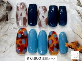 【¥6,800 定額アートコース】