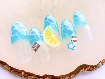 ネイルサロンフォーユー(for u)/夏ネイル¥8980