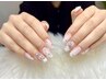 【Hand】持ち込みデザイン6本アート＋つけ放題　¥9880
