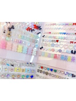 カラー・パーツの種類が豊富