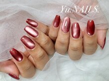 ユーネイルズ 恵比寿(Yu.NAILS.)/バーガンディ◎マグネット