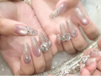 PIXY NAIL. &nbsp;&nbsp;ピクシーネイル【マグネット/持ち込み/長さだし】岐阜駅前店の写真/【250種類以上から選べる♪】トレンドを抑えた定額コース♪23時まで営業◎いつまでも見ていたくなる指先に*