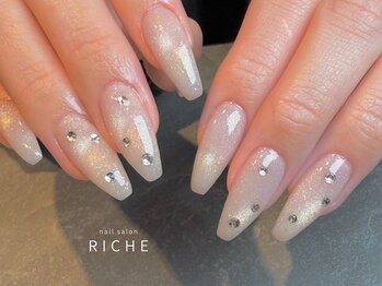 うる艶マグネットネイル