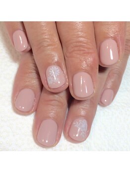 ビアンカ(Bianca)/ヌーディーピンク×お花レース