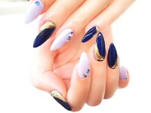 ネイルサロン シェル(Nail Salon SHELL)/ミラーのアートで格好良く！