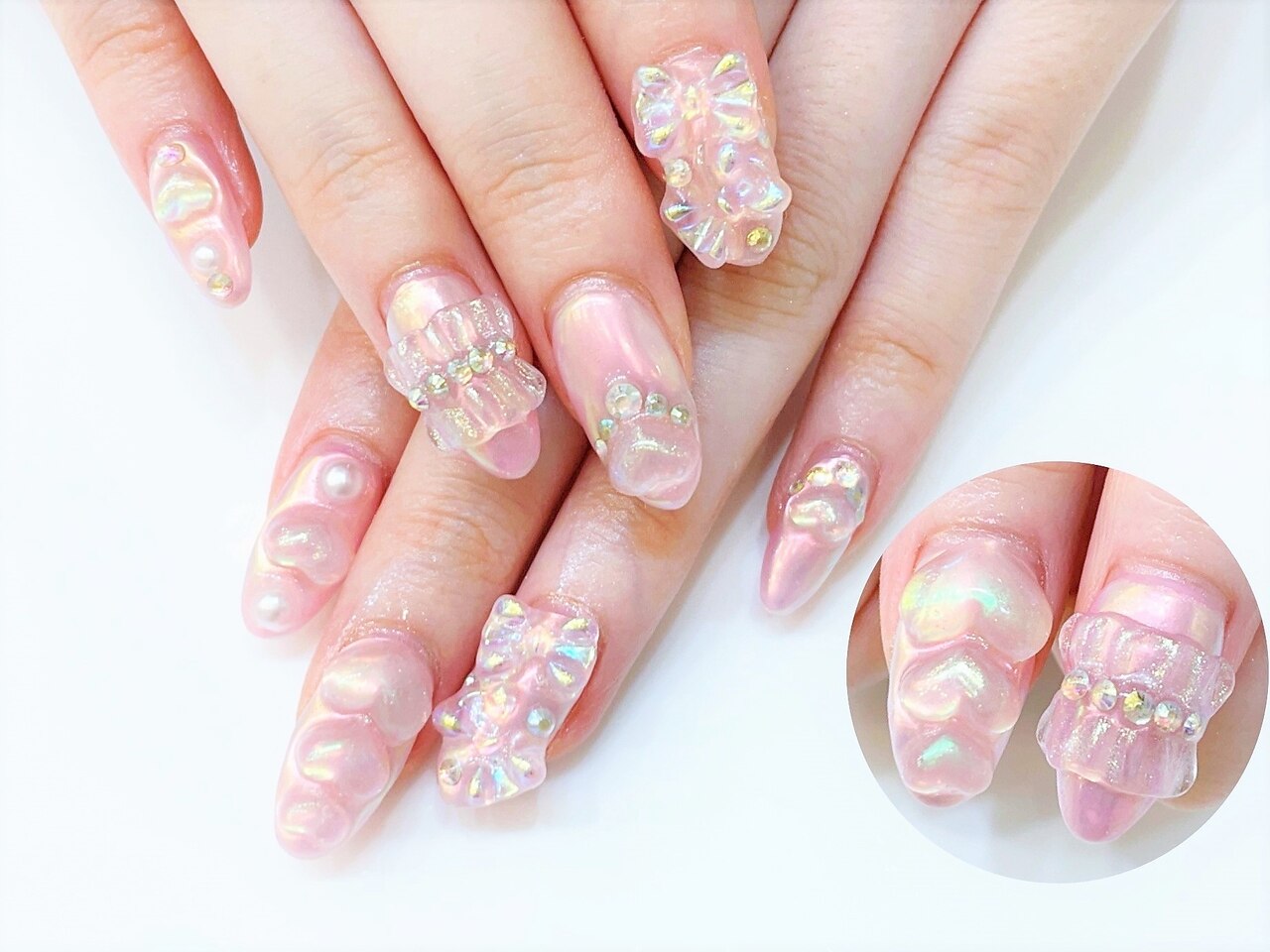 3dネイルパーツ ネイルパーツ レース フリフリ フリルネイル｜ネイルブック