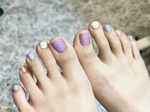 ゴッダスネイル(GODDESS NAIL)/フットワンカラー