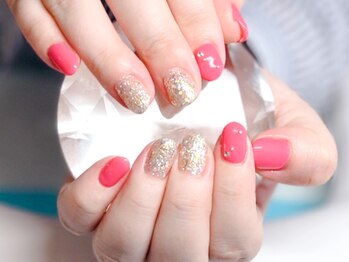 ラーシューシュ(la-chou-chou)/シンプルネイルコース　¥6500