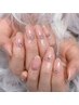 【初回オフ無料】★8月限定★Hand【ラメグラorワンカラー+ストーン10粒】
