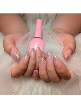 リッカヴァラ(Lycka VALLA)/ラメグラデーション/ピンク