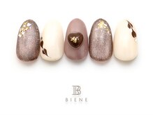 ビーネ 品川 高輪店(BIENE)/2026年バレンタインネイル-1