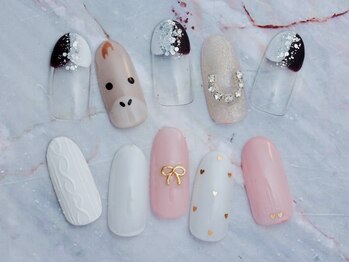 エヌフルール(N'Fleur)の写真/初回オフ無料◇フィルイン専門×高技術サロン♪あなただけの理想のネイルを☆