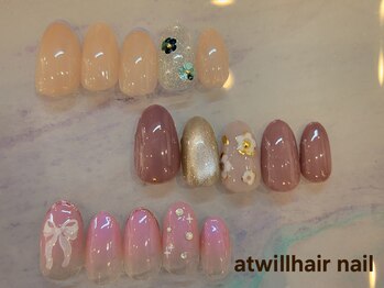 アット ウィル ヘアー ネイル(at will hair nail)/定額デザインSimple
