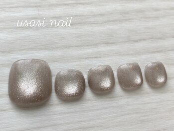 ウサギネイル(usagi nail)/フットマグネット￥6400