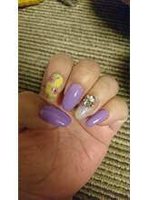 カオ ネイル(kao nail)/水彩バラ