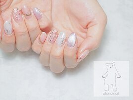 桜ネイル マグネットネイル