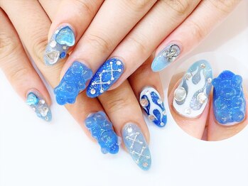 ネイルコレクション ピンク(Nail Collection Pink)/ジェル放題★グミくま:炎・地雷