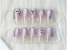 ファストネイル ららぽーと横浜店/マグネット フレンチ ストーン