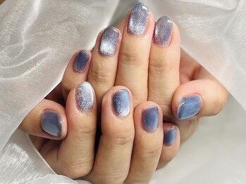 ラーシューシュ(la-chou-chou)/マグネットネイル¥7000