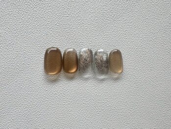 2by マックスビューティー(2by MAX BEAUTY)/アシンメトリーネイル