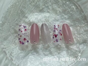 ミニュイネイルバイゼン(minuit nail by Zen)/【hand】定額デザインコース