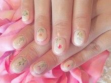 テテ ネイル(tete nail)/カワイイ×ボタニカルフラワー♪
