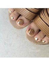 ノエム ネイルサロン(NOEM)/ミラーフットネイル