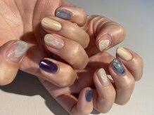 アンティム ネイル(INTIME nail)/blueニュアンス