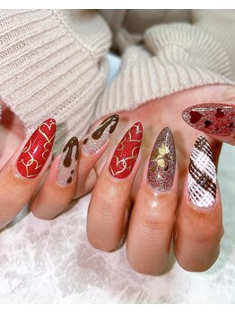 ノーヴォバイショールーム(novo by showroom)/バレンタインネイル