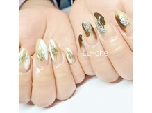 エルネイル(L-nail)の雰囲気(持ち込みデザインで仕上げました)