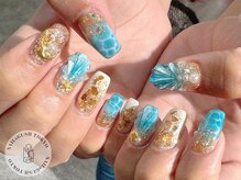 ネイルズガッシュ 溝の口店(NAILs GUSH)/夏ネイル/シェル/マーメイド