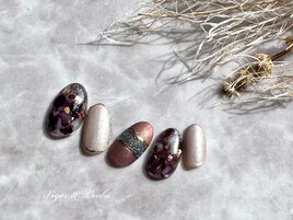 インクネイル　ブラウン