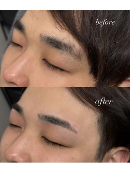 サムライビューティー 西新宿本店(SamuraiBeauty)/スッキリ眉毛