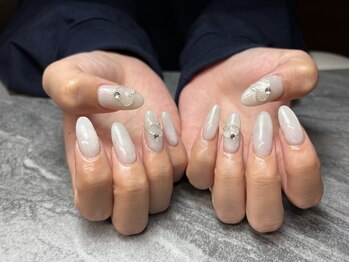 アマン(aman)/ホワイトマグ、ハートデザイン