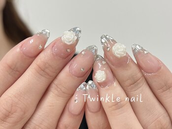 ネイル超綺麗なガラスデザイン