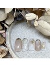 basic ニュアンスフレンチネイル