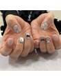 トゥルーネイル アンド アイ 博多店(TRU NAIL & EYE) トレンドの「ドット×リボン」♪プレミアム定額デザインです♪