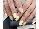 ～summer yellow flower nail～